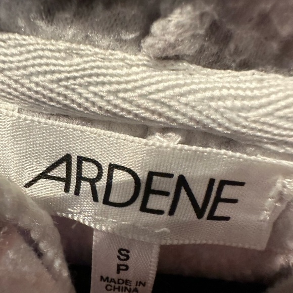 ARDENE Ladies Women’s Size Small Pink White & Grey Patterned Stripe Ones… - Picture 3 of 3